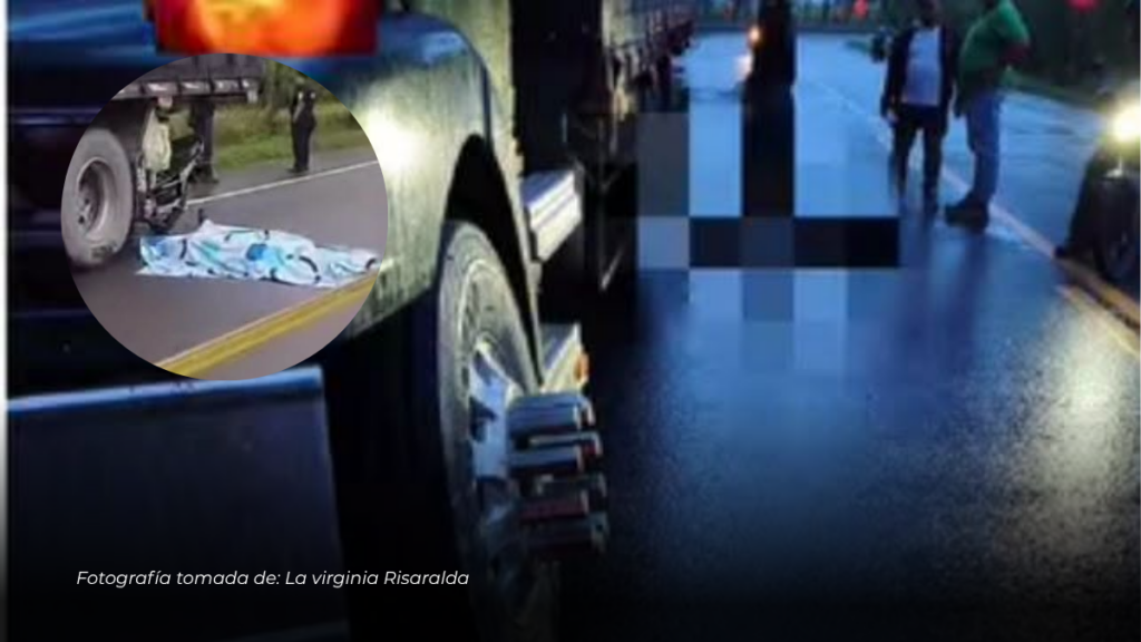 Motociclista falleció tras chocar contra un camión en la recta Cachipay–Balboa