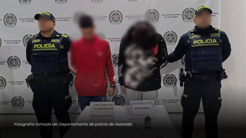 Capturan a dos personas con drogas sintéticas en Santa Rosa de Cabal