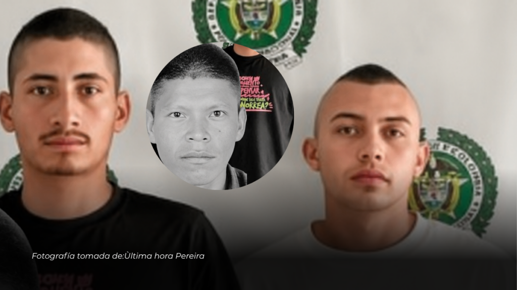 Dos personas fueron capturadas por su presunta participación en el crimen de un joven en Belén de Umbría