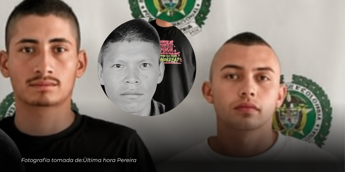 Dos personas fueron capturadas por su presunta participación en el crimen de un joven en Belén de Umbría Dos personas fueron capturadas por su presunta participación en el crimen de un joven en Belén de Umbría