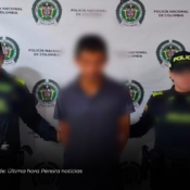 Capturado en flagrancia presunto agresor por violencia intrafamiliar en La Celia