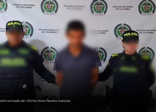 Capturado en flagrancia presunto agresor por violencia intrafamiliar en La Celia Capturado en flagrancia presunto agresor por violencia intrafamiliar en La Celia