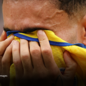 Las lágrimas de Luis Díaz marcaron la despedida de Colombia en el Mundial