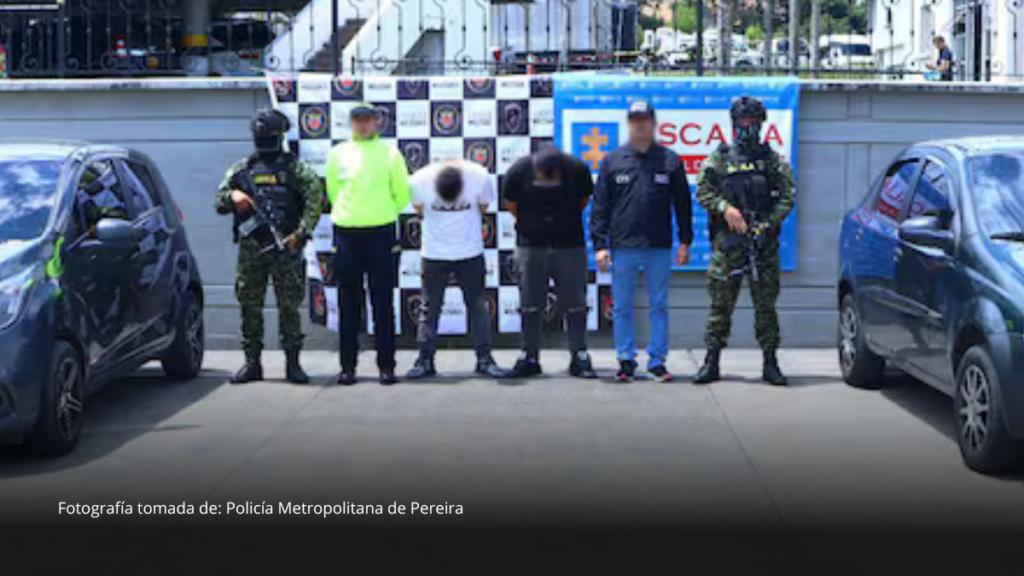 Capturan a dos presuntos implicados en homicidio ocurrido durante el Bulevar Navideño de Pereira