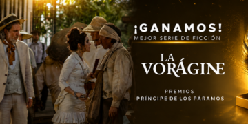 La Vorágine sigue haciendo historia: gana como Mejor Serie de Ficción en los Premios Príncipe de los Páramos La Vorágine sigue haciendo historia: gana como Mejor Serie de Ficción en los Premios Príncipe de los Páramos