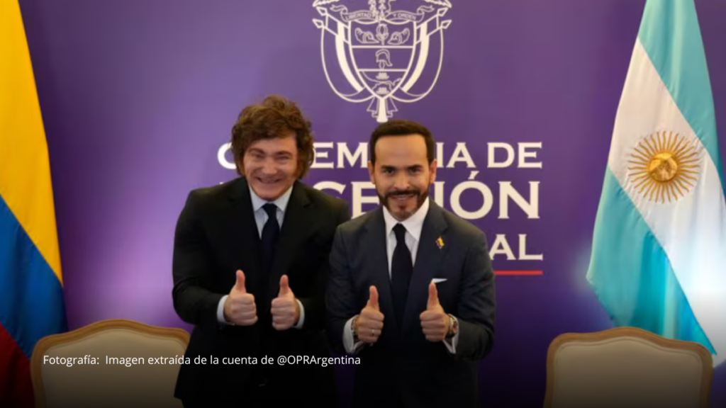 Javier Milei y Abelardo de la Espriella sostuvieron encuentro previo a la posesión presidencial