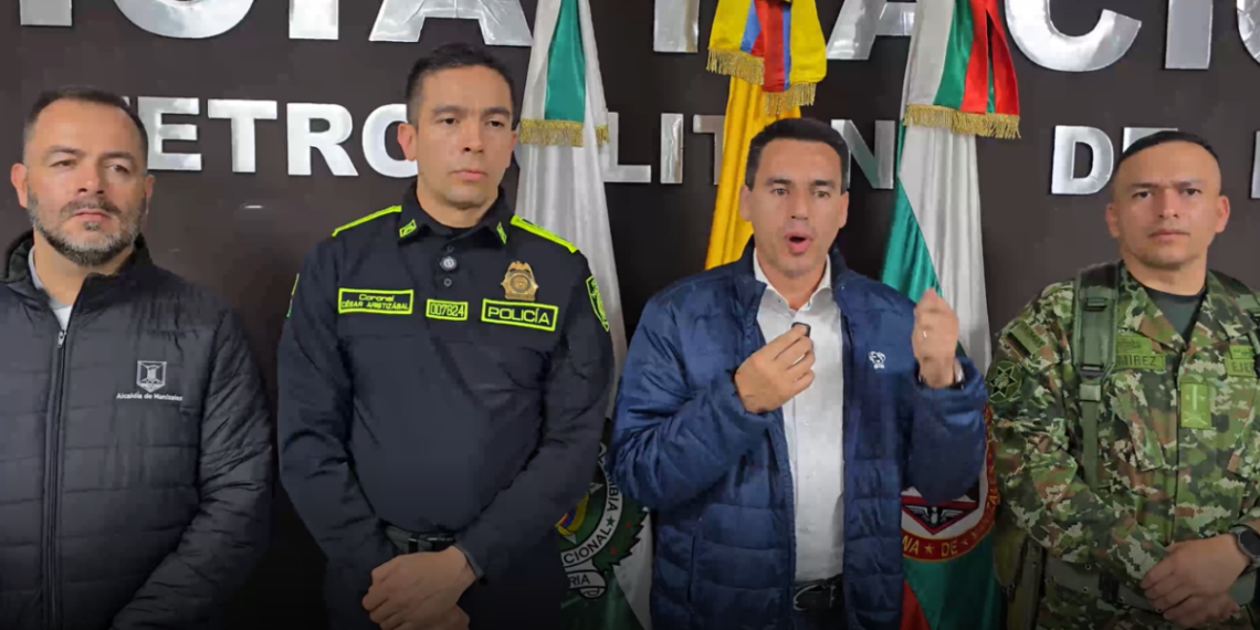 Alcalde de Manizales confirma dos explosiones y anuncia operativo para identificar a los responsables