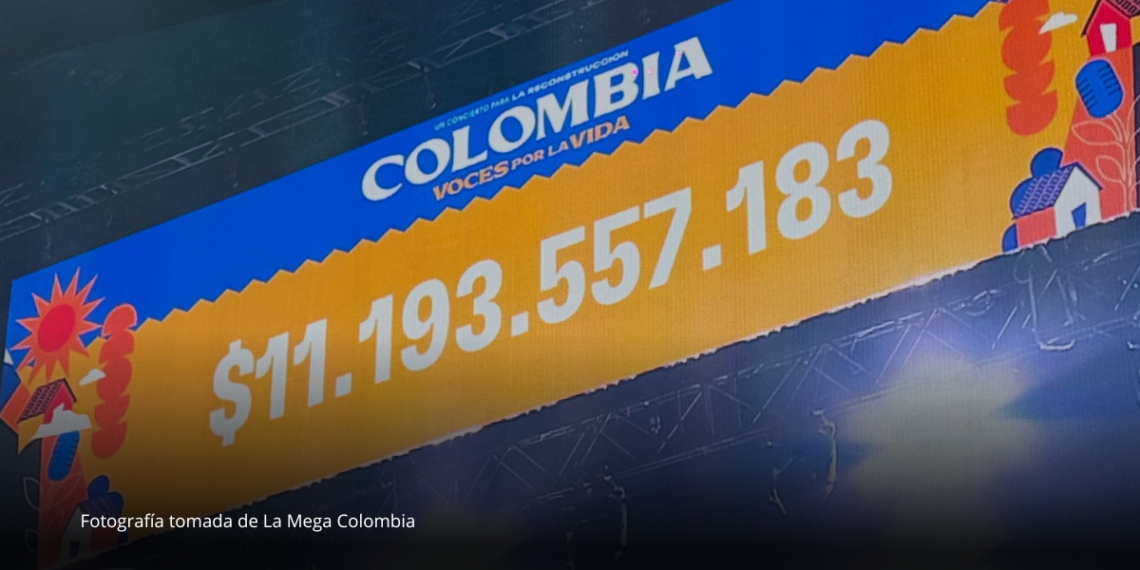 Colombia recaudó más de $11.193 millones en ‘Voces por la Vida’ para apoyar a damnificados del terremoto