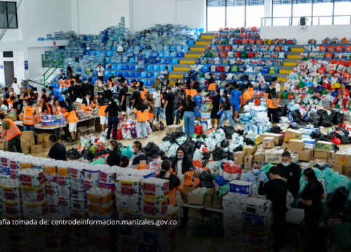 Manizales ya ha distribuido 150 toneladas de ayuda entre familias afectadas