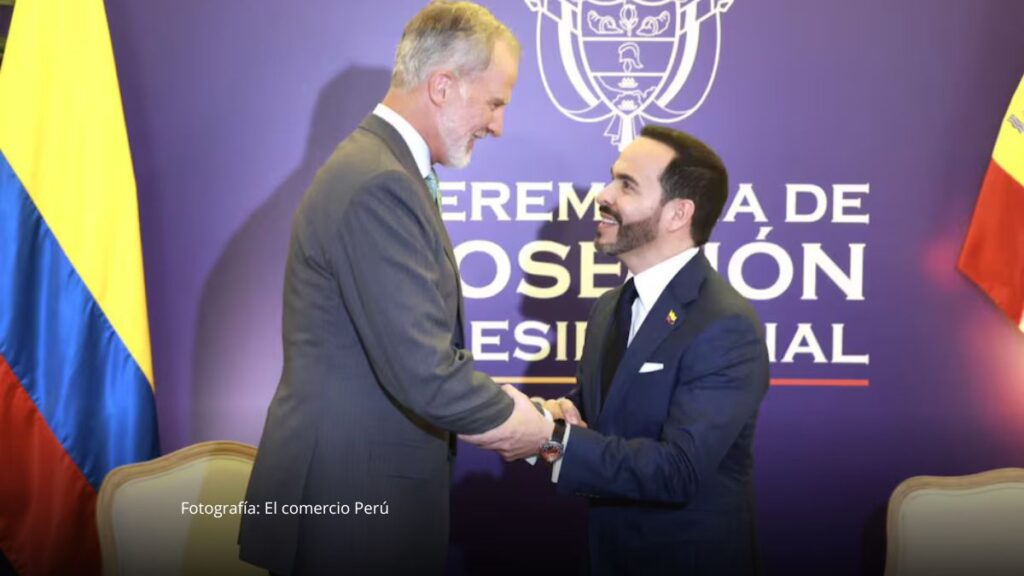 El rey Felipe VI respaldó la relación entre España y Colombia antes de la posesión