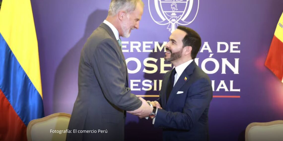 El rey Felipe VI respaldó la relación entre España y Colombia antes de la posesión El rey Felipe VI respaldó la relación entre España y Colombia antes de la posesión