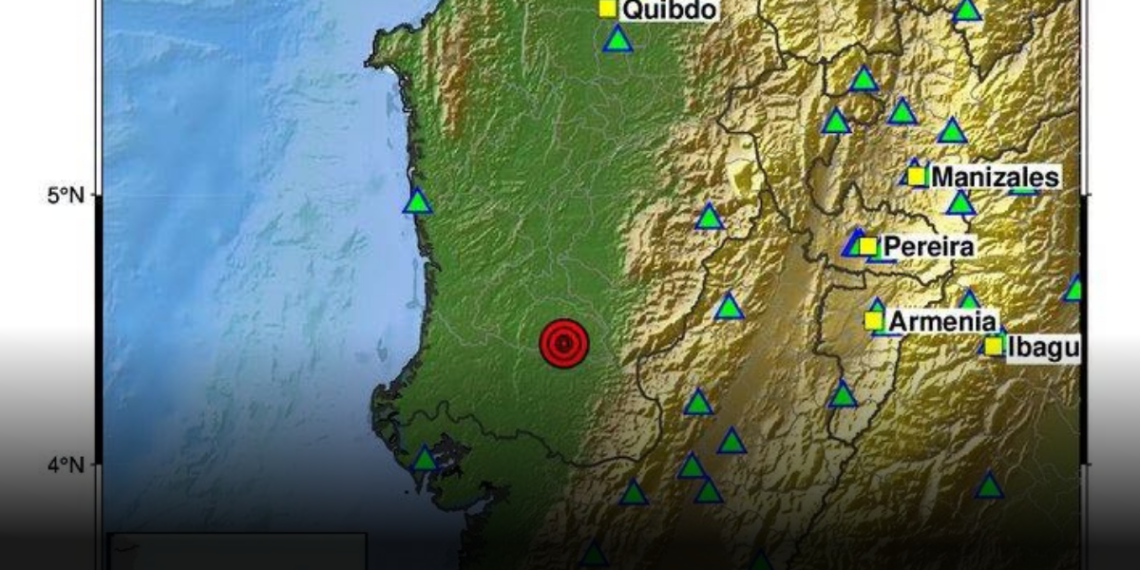 Varios sismos sacudieron Chocó y el Pacífico; algunos se sintieron en el Eje Cafetero