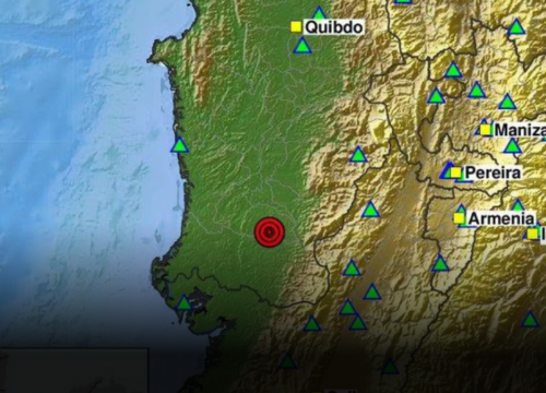 Varios sismos sacudieron Chocó y el Pacífico; algunos se sintieron en el Eje Cafetero Varios sismos sacudieron Chocó y el Pacífico; algunos se sintieron en el Eje Cafetero