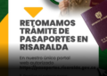 Gobernación de Risaralda retoma la expedición y renovación de pasaportes