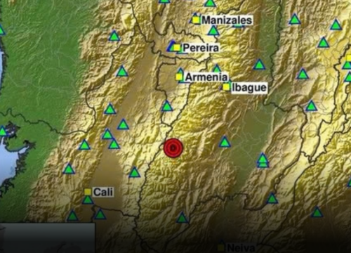 Plantilla pagia web (5) Sismo de magnitud 4,5 registrado en Chaparral durante la madrugada se sintió en el Eje Cafetero