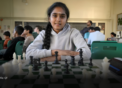 Bodhana Sivanandan, la niña de 11 años que se convirtió en la Gran Maestra Femenina más joven del ajedrez