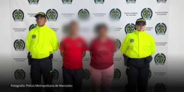 Dos personas señaladas de integrar el frente ‘Adán Izquierdo’ fueron capturadas en Villamaría