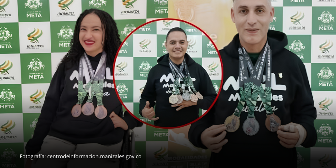 Paraesgrimistas de Manizales sumaron ocho medallas rumbo a los Paranacionales 2027