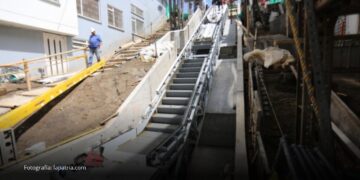 Paseo La Estrella en Manizales alcanza el 70 % de avance y espera instalar escaleras eléctricas